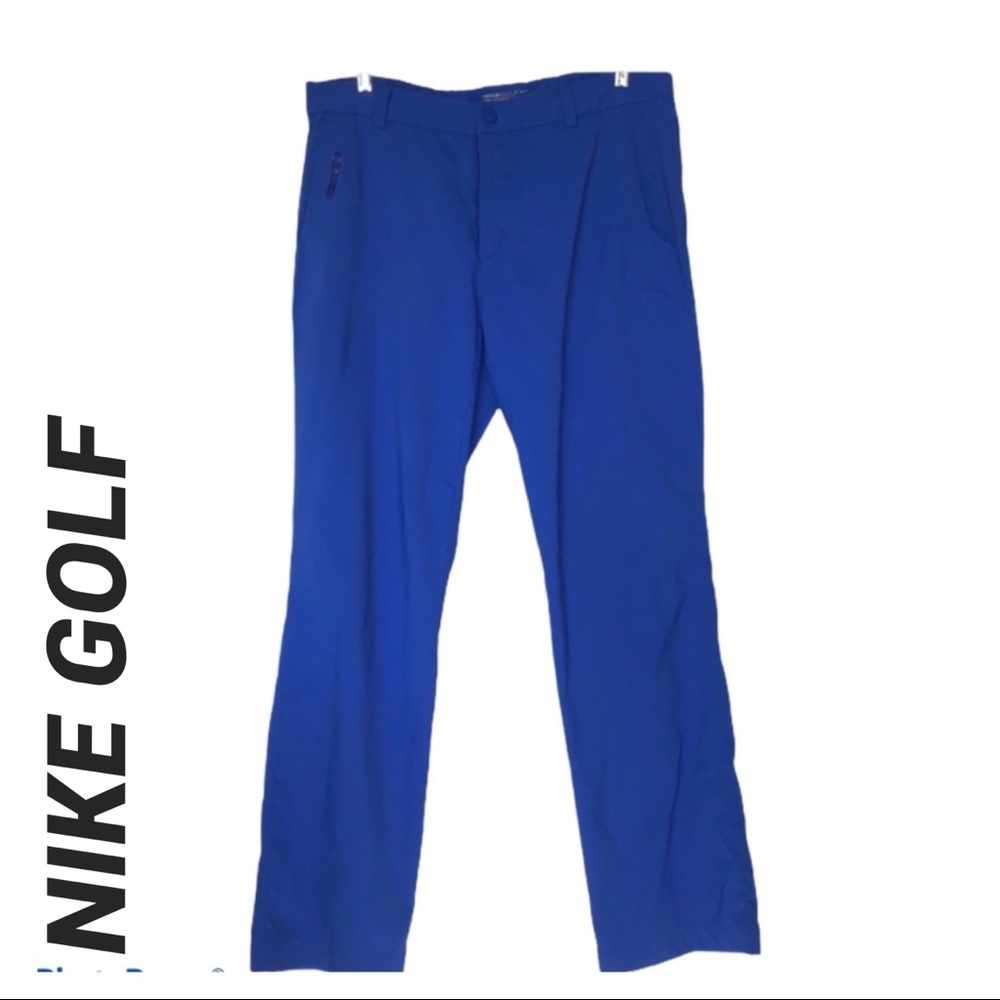 NIKE MEN’S blue Golf pants Dri-fit, 34-36